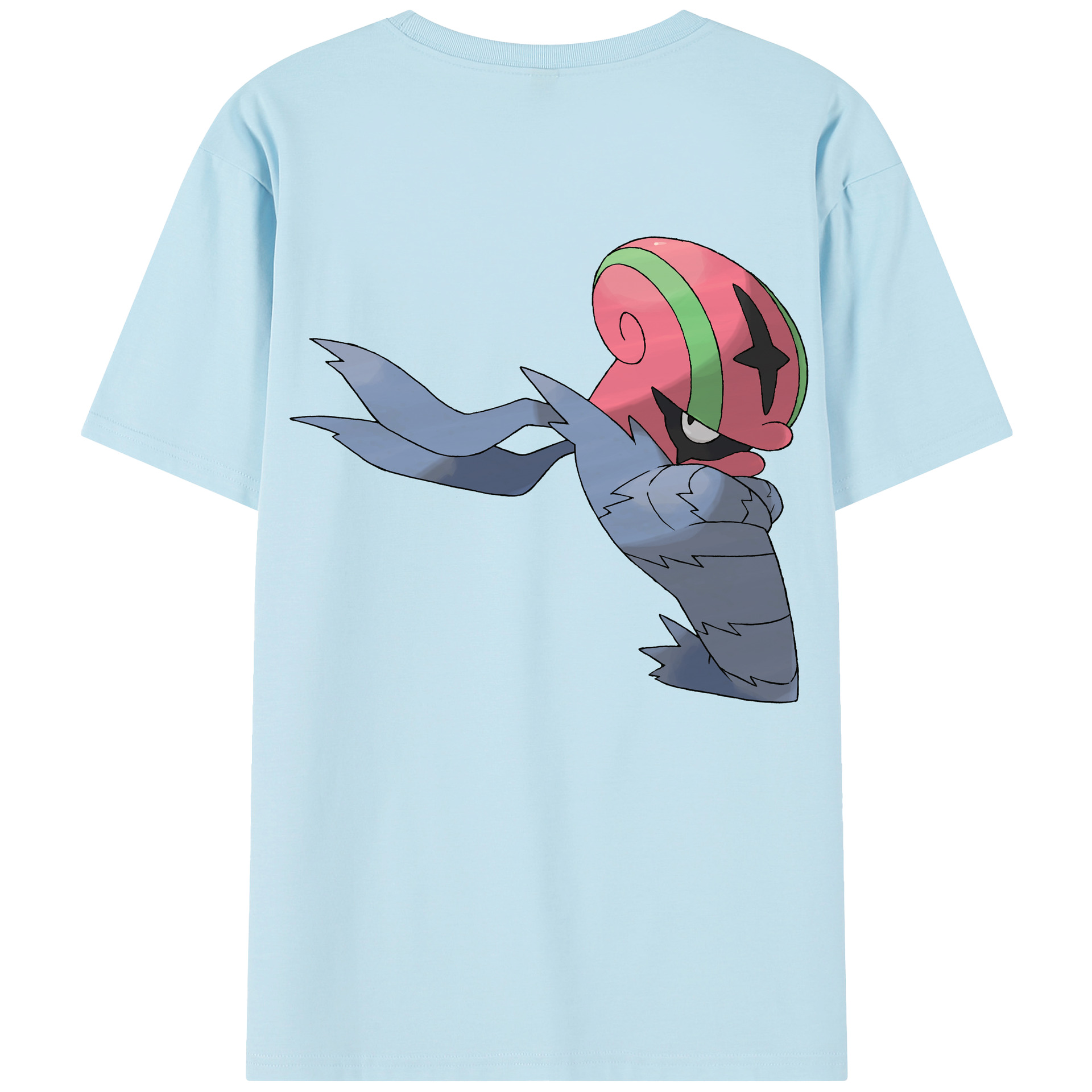 （画像用） ポケットモンスター Pokémon 綿100％半袖Tシャツ（背面プリント）